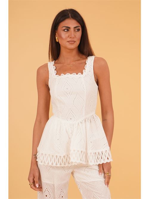 Top in Sangallo U R INK | CARTAYABIANCO